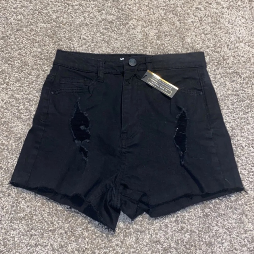 High rise shorts